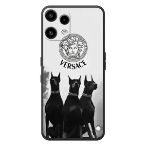 Чехлы VERSACE для Ничего Телефон (3а) Лайт 
 (PREMIUMPrint) (Доберман Версаче)