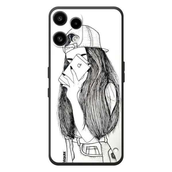 Чехол с принтом «Фото девочки» для Nothing Phone (3a) Lite