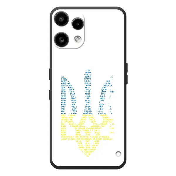 Чехол с принтом «Герб из букв» для Nothing Phone (3a) Lite