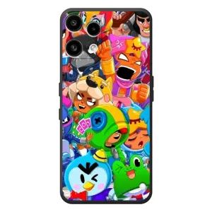 Чехлы Brawl Stars для Nothing Phone (3a) Lite (AlphaPrint) (Герои Бравл Старс)