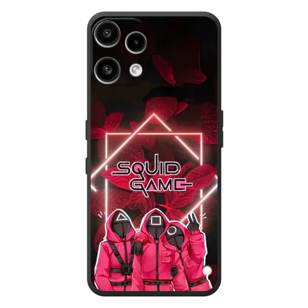 Чехол с принтом «Охранники Игра кальмара» для Nothing Phone (3a) Lite Чехол с принтом «Охранники Игра кальмара» для Nothing Phone (3a) Lite