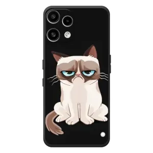 Чехол с принтом для Nothing Phone (3a) Lite (AlphaPrint) Модные коты (Грустный кот)