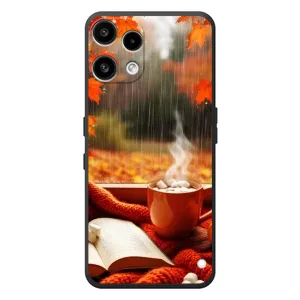 Чехол с принтом «Кофе и дождь» для Nothing Phone (3a) Lite