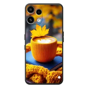 Чехол с принтом «Кофе на желтом пледе» для Nothing Phone (3a) Lite