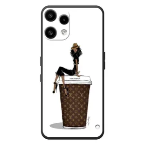 Чехлы Луи Витон для Nothing Phone (3a) Lite (AlphaPrint - LOUIS VUITTON) (кофе LOUIS VUITTON)