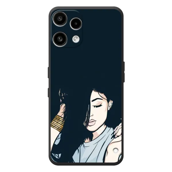 Чехол с принтом «Красивая девочка» для Nothing Phone (3a) Lite