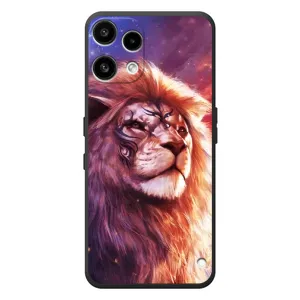 Чехол со Львом для Nothing Phone (3a) Lite (VPrint) (Красочный Лев)