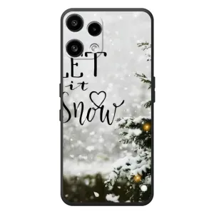 Новогодние, Праздничные Чехлы для Nothing Phone (3a) Lite - 2024 год (Let it snow)