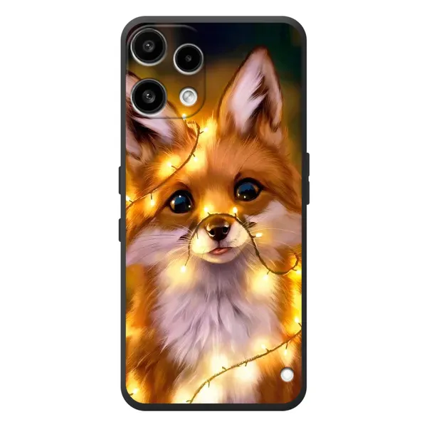 Чехол с принтом «Лисичка в гирляндах» для Nothing Phone (3a) Lite