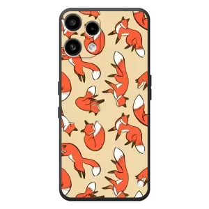 Чехлы с картинкой Лисички для Nothing Phone (3a) Lite (VPrint) (Лисички)