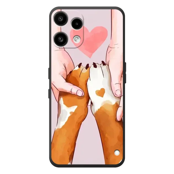 Чехол с принтом «Любовь к собакам» для Nothing Phone (3a) Lite