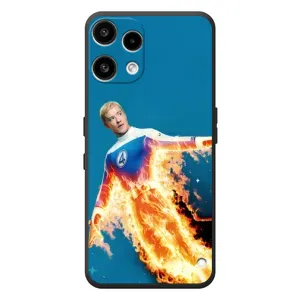 Чехол с принтом «Человек-факел в огне» для Nothing Phone (3a) Lite