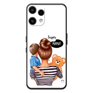 Чехол с печатью для Nothing Phone (3a) Lite - (Мама с ребенком) (AlphaPrint) (Мама с сыном)