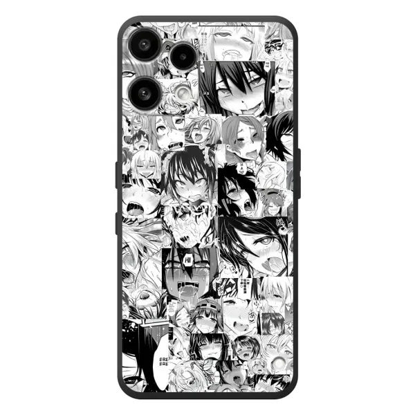 Чехол с принтом «Ahegao manga» для Nothing Phone (3a) Lite