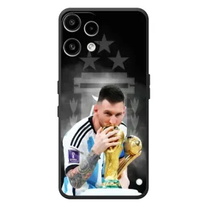 Чехол с принтом «Месси Чемпион» для Nothing Phone (3a) Lite