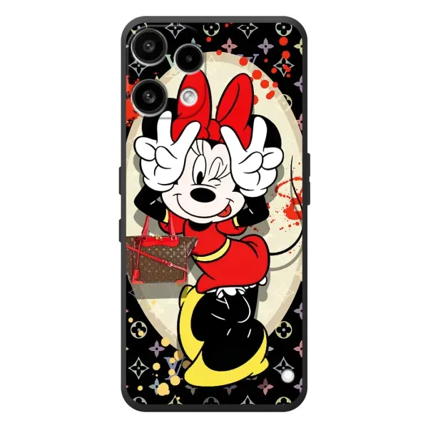 Чехол с принтом «Минни peace» для Nothing Phone (3a) Lite