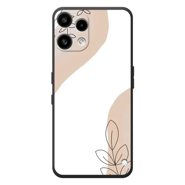 Чохол з принтом «Нюдова гілочка абстракція» для Nothing Phone (3a) Lite