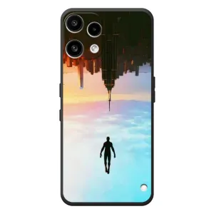 Чехол с человеком пауком для Nothing Phone (3a) Lite - (AlphaPrint) (Паук человек)