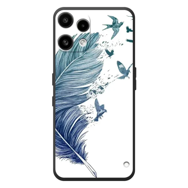 Чехол с принтом «Перышко» для Nothing Phone (3a) Lite