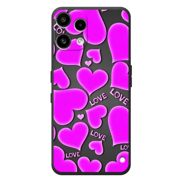 Чохол з принтом «Pink hearts» для Nothing Phone (3a) Lite Чохол з принтом «Pink hearts» для Nothing Phone (3a) Lite