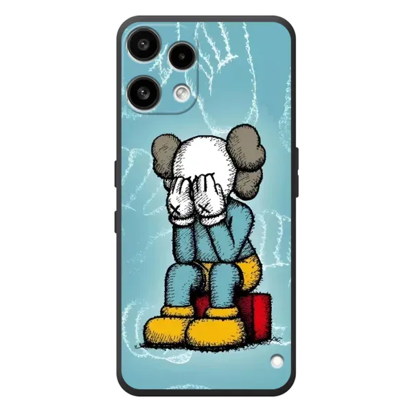 Чехол с принтом «Плач Bearbrick» для Nothing Phone (3a) Lite