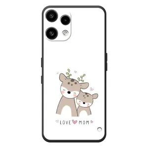 Чехол с принтом «Оленята мама и малыш» для Nothing Phone (3a) Lite