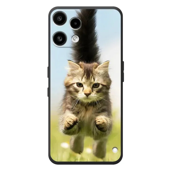 Чехол с принтом «Прыжок кота» для Nothing Phone (3a) Lite