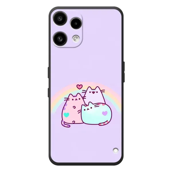 Чохол з принтом «Радужний котик» для Nothing Phone (3a) Lite Чохол з принтом «Радужний котик» для Nothing Phone (3a) Lite