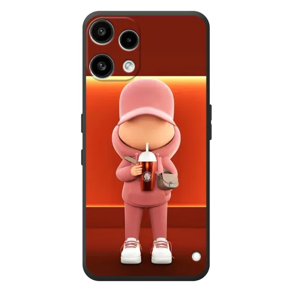 Чехол с принтом «С Кофе» для Nothing Phone (3a) Lite