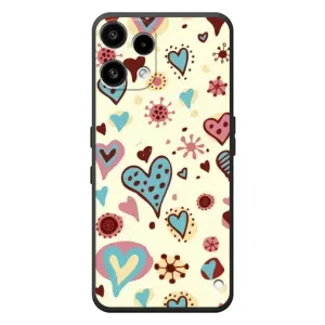 Чохол з принтом «Сердечки» для Nothing Phone (3a) Lite