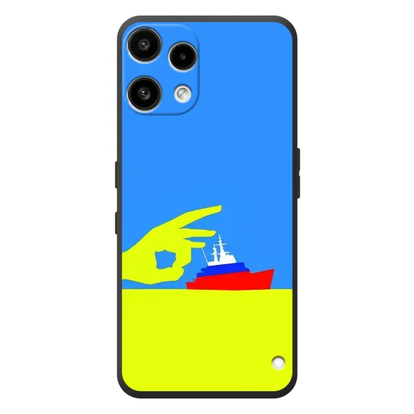 Чехол с принтом «Щелбан кораблю» для Nothing Phone (3a) Lite