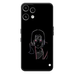 Чехлы на тему: Итачи Учиха для Nothing Phone (3a) Lite (AlphaPrint) (силуэт Итачи)