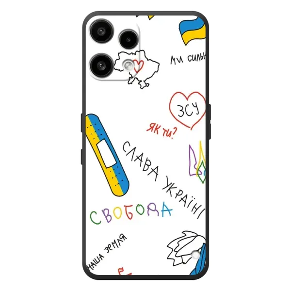 Чехол с принтом «Стикер» для Nothing Phone (3a) Lite