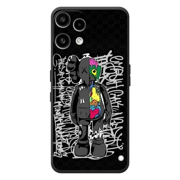 Чехол с принтом «Стиль Bearbrick» для Nothing Phone (3a) Lite