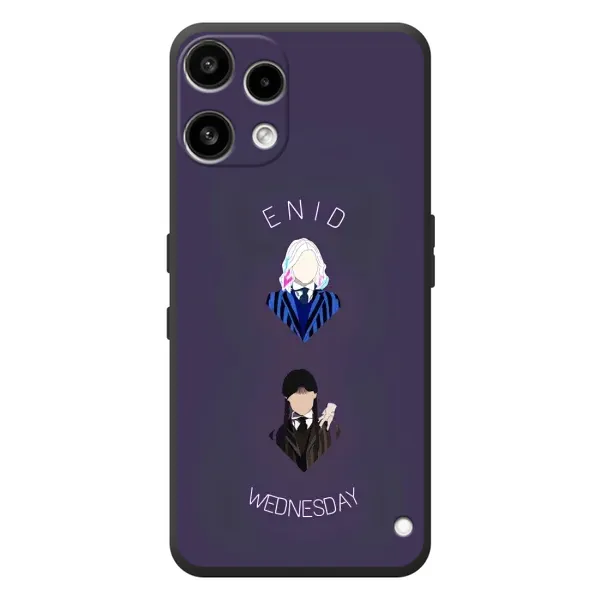 Чехол с принтом «Уэнздей и подруга» для Nothing Phone (3a) Lite