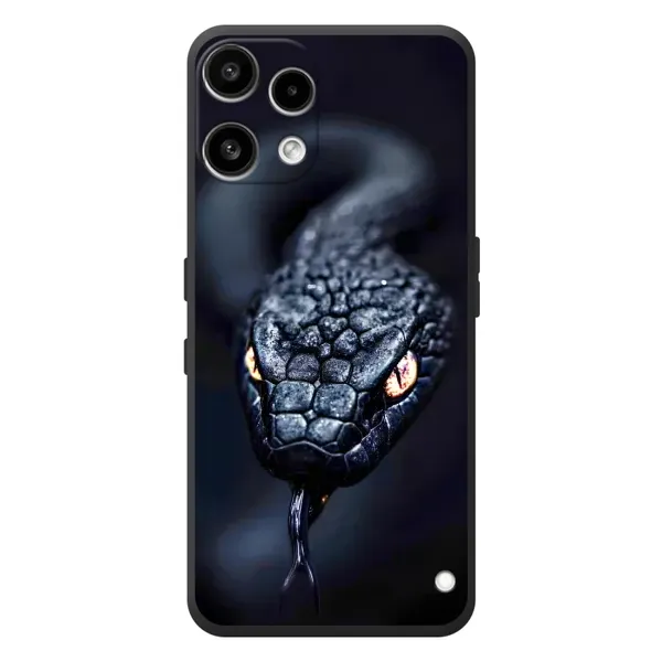 Чохол з принтом «Чорна змія» для Nothing Phone (3a) Lite