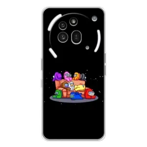 Чехол Амонг Ас для Nothing Phone (3a) Pro (AlphaPrint) (Амонг-ас)