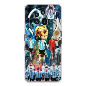 Чохли Мессі для Nothing Phone (3a) Pro (AlphaPrint) (Аргентина Мессі)