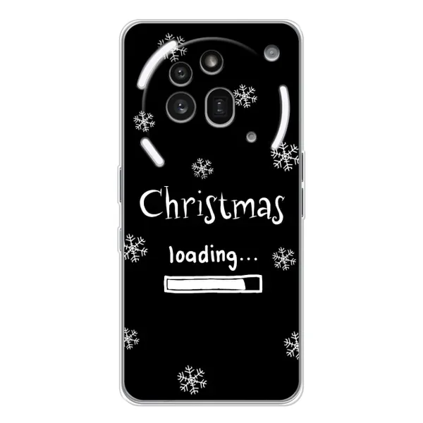 Чехол с принтом «Christmas loading» для Nothing Phone (3a) Pro