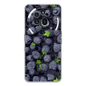 Чехлы с Фруктами для Nothing Phone (3a) Pro (VPrint) (Ежевика)