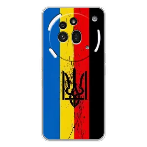 Украинские Чехлы для Nothing Phone (3a) Pro с картинкой УПА (AlphaPrint) (Флаг УПА)