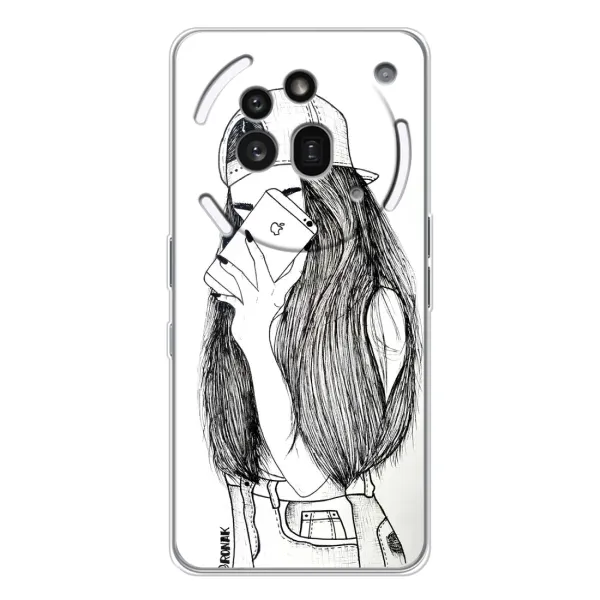 Чехол с принтом «Фото девочки» для Nothing Phone (3a) Pro Чехол с принтом «Фото девочки» для Nothing Phone (3a) Pro
