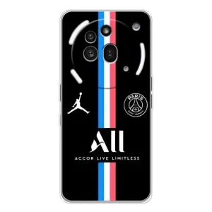 Чохли PSG для Nothing Phone (3a) Pro (AlphaPrint) (футболка ПСЖ)