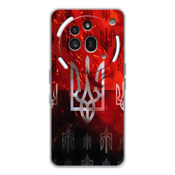 Чохол з принтом «ГЕРБ УПА» для Nothing Phone (3a) Pro Чохол з принтом «ГЕРБ УПА» для Nothing Phone (3a) Pro