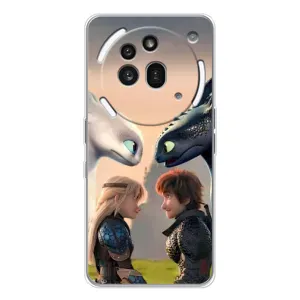 Чохол як приборкати дракона на Nothing Phone (3a) Pro (Гикавка і Астрід)