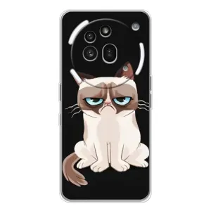 Чохол з принтом для Nothing Phone (3a) Pro (AlphaPrint) Модні коти (Сумний кіт)