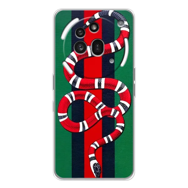 Чохол з принтом «Gucci змія» для Nothing Phone (3a) Pro