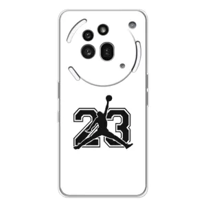 Чохли для Nothing Phone (3a) Pro - з картинкою JORDAN (AlphaPrint) (Jordan 23)