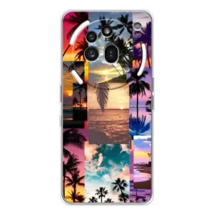 Силиконовый чехол с КАРТИНКАМИ лето для Nothing Phone (3a) Pro (AlphaPrint) (Летний отпуск)