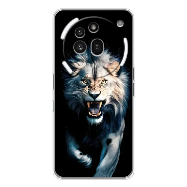 Чохол з принтом «Лев у темряві» для Nothing Phone (3a) Pro
